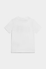 Dsquared2 Iconic D2Kids Icon Spray T-Shirt WHITE - Image 2