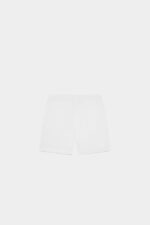 Dsquared2 Iconic D2Kids Icon Sweatshorts WHITE/ORANGE - Image 2