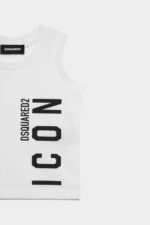 Dsquared2 Iconic D2Kids Icon Tank Top - Image 3
