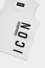 Dsquared2 Iconic D2Kids Icon Tank Top - Image 4