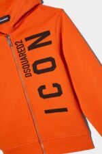 Dsquared2 Iconic D2Kids Icon Zipped Hoodie - Image 4