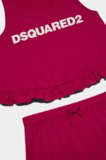 Dsquared2 Iconic D2Kids Pyjamas MINNIE PINK/WHITE - Image 3