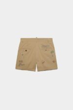 Dsquared2 Iconic D2Kids Shorts CREAM BEIGE - Image 2