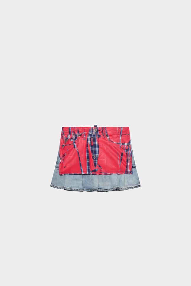 dsquared2_iconic_d2kids_skirt_fantasy.jpg Dsquared2 Iconic D2Kids Skirt FANTASY - Image 1