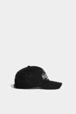 Dsquared2 Iconic D2Kids Sport Edtn.05 Baseball Cap BLACK - Image 4