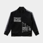 Dsquared2 Iconic D2Kids Sport Edtn.05 Zipped Sweater BLACK/ORANGE