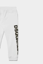 Dsquared2 Iconic D2Kids Sweatpants BLACK/WHITE - Image 4