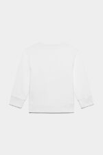Dsquared2 Iconic D2Kids Sweatshirt WHITE/BLACK - Image 2
