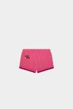 Dsquared2 Iconic D2Kids Sweatshorts CAMELLIA ROSE/WHITE - Image 2