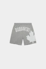 Dsquared2 Iconic D2Kids Sweatshorts GREY MELANGE - Image 2