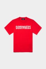 Dsquared2 Iconic D2Kids T-Shirt ORCHID/WHITE