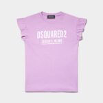 Dsquared2 Iconic D2Kids Tank Top WHITE/ORCHID