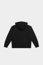 Dsquared2 Iconic D2Kids Zipped Hoodie BLACK/TANGO RED - Image 2