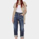 Dsquared2 Iconic Dark Clean Boston Denim Jeans
