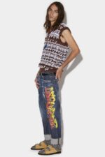 Dsquared2 Iconic Dark Clean Wash Big Brother Jeans