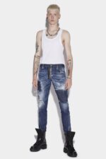 Dsquared2 Iconic Dark Reveal Wash Sexy Twist Jeans - Image 3