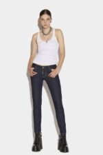 Dsquared2 Iconic Dark Rinse Wash Jennifer Jeans - Image 3
