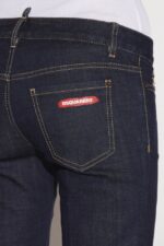 Dsquared2 Iconic Dark Rinse Wash Jennifer Jeans - Image 4