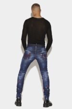 Dsquared2 Iconic Dark Splatter Wash Cool Guy Jeans - Image 2
