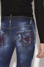 Dsquared2 Iconic Dark Splatter Wash Cool Guy Jeans - Image 4