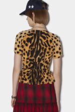 Dsquared2 Iconic Deep-V Blouse - Image 2