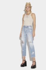 Dsquared2 Iconic Destroyed Wash Boston Jeans