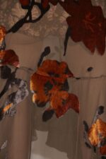 Dsquared2 Iconic Devore Asymmetrical Flower Dress - Image 5