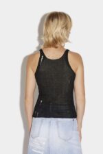 Dsquared2 Iconic Distressed Tank Top - Image 2