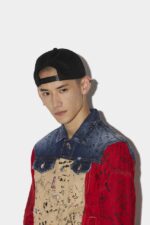 Dsquared2 Iconic Doodle Flag Dan Jacket - Image 3