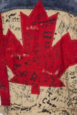Dsquared2 Iconic Doodle Flag Dan Jacket - Image 4