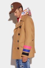 Dsquared2 Iconic Double-Breasted Peacoat - Image 3