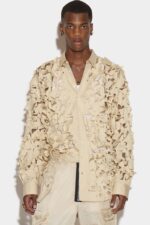 Dsquared2 Iconic Dropped Shoulder Shirt D2 IVORY