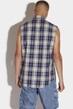 Dsquared2 Iconic Dropped Sleevless Shirt - Image 2