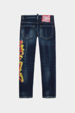 Dsquared2 Iconic DS2 Kids Denim Jeans BLUE - Image 2