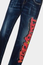 Dsquared2 Iconic DS2 Kids Denim Jeans BLUE - Image 3
