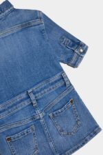 Dsquared2 Iconic DS2 Kids Dress BLUE - Image 4
