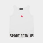 Dsquared2 Iconic DS2 Kids Sport Edtn.05 Tank Top WHITE
