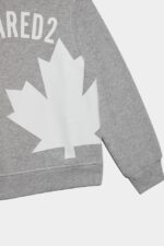 Dsquared2 Iconic DS2 Kids Sweatshirt GREY - Image 4