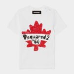 Dsquared2 Iconic DS2 Kids T-Shirt WHITE