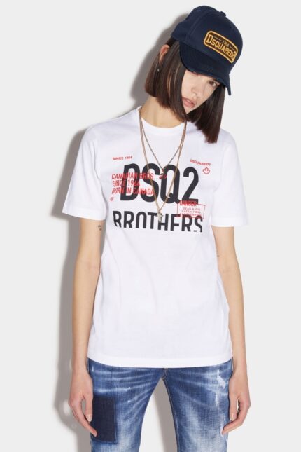 Dsquared2 Iconic Dsq2 Bro Renny T-Shirt