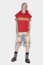 Dsquared2 Iconic Dsq2Qsd Short Sleeve Hoodie - Image 4