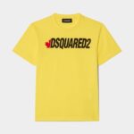 Dsquared2 Iconic ECLIPSE BLUE/LEMON YELLOW DS2 Kids T-Shirt