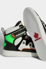 Dsquared2 Iconic FANTASY/BORDEAUX Boxer Sneakers - Image 5