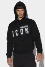 Dsquared2 Iconic FANTASY Icon Spray Hoodie - Image 3