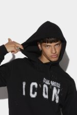 Dsquared2 Iconic FANTASY Icon Spray Hoodie - Image 4