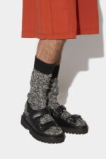Dsquared2 Iconic Finn Flat Sandals D2 BLACK