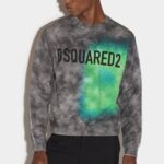 Dsquared2 Iconic Fluo Spot Cool Sweater