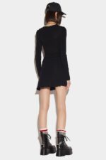 Dsquared2 Iconic Flutter Minidress - Image 2