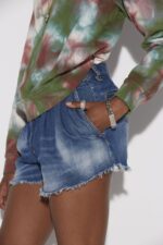 Dsquared2 Iconic Fringed Shorts - Image 3