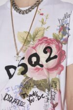 Dsquared2 Iconic Granny Bunch T-Shirt - Image 4